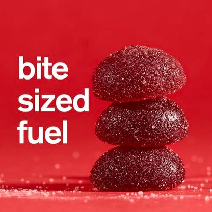 Skratch Labs Energy Chews mit 50 mg Koffein | Koffeinhaltige Gummibärchen für Laufen, Radfahren & Ausdauer | Schnelle Kohlenhydrate, leicht verdaulich | Sauerkirsche 10er Pack | Glutenfrei, Vegan