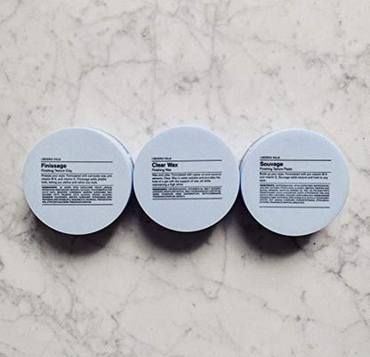 J Beverly Hills Blue Souvage Finishing Texture Paste mit Vitamin E für starkes Haar, 2,5 oz