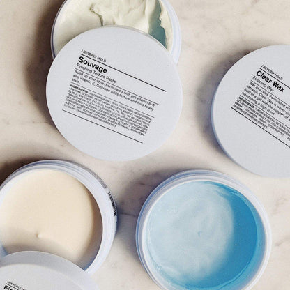 J Beverly Hills Blue Souvage Finishing Texture Paste mit Vitamin E für starkes Haar, 2,5 oz