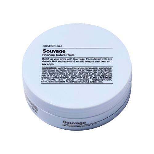 J Beverly Hills Blue Souvage Finishing Texture Paste mit Vitamin E für starkes Haar, 2,5 oz