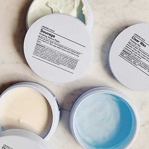 J Beverly Hills Blue Souvage Finishing Texture Paste mit Vitamin E für starkes Haar, 2,5 oz