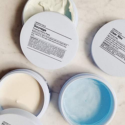 J Beverly Hills Blue Souvage Finishing Texture Paste mit Vitamin E für starkes Haar, 2,5 oz