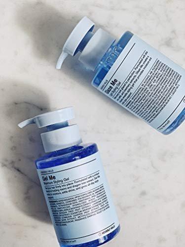 J Beverly Hills Blue Glaze Me Light Styling Hair Gel mit Aloe Vera für Feuchtigkeit, leichter Halt, 200 ml