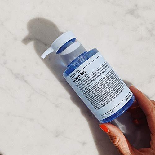J Beverly Hills Blue Glaze Me Light Styling Hair Gel mit Aloe Vera für Feuchtigkeit, leichter Halt, 200 ml
