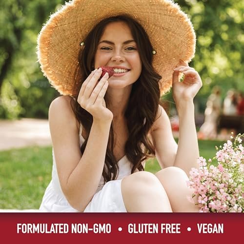 Bio Probiotika Gummibärchen | 5 Milliarden KBE Probiotika für Verdauungsgesundheit & Immununterstützung | Hardy Bacillus Subtilis | Erdbeergeschmack | Haltbar, Glutenfrei, Vegan | 60 Stück (1 Monatsvorrat)