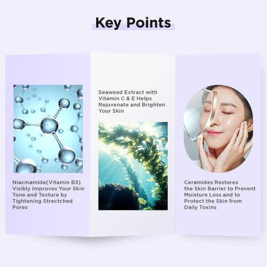 DEWYCEL AMPULE CREME mit Niacinamid, Ceramid NP, Hyaluronsäure und Adenosin | Feuchtigkeitscreme für alle Hauttypen, nicht klebend, für strahlende Haut | Koreanische Premium-Hautpflege | 80 ml