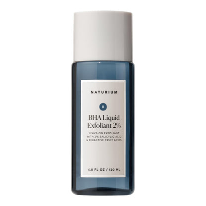 Naturium BHA Liquid Exfoliant 2% – Peeling für das Gesicht mit Salicylsäure & Fruchtsäuren, 118 ml