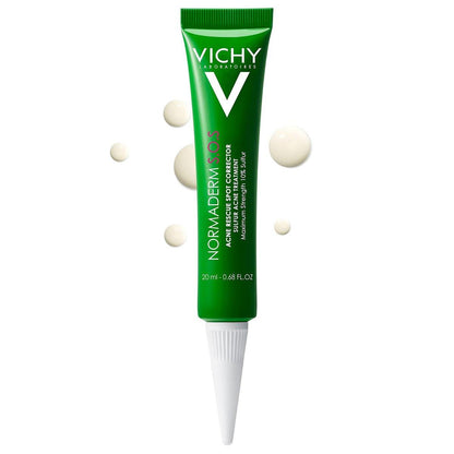 Vichy Normaderm S.O.S Akne Rescue Spot Corrector – Akne Punktbehandlung für das Gesicht mit 10% Schwefel, Niacinamid & Glykolsäure – Geeignet für empfindliche Haut