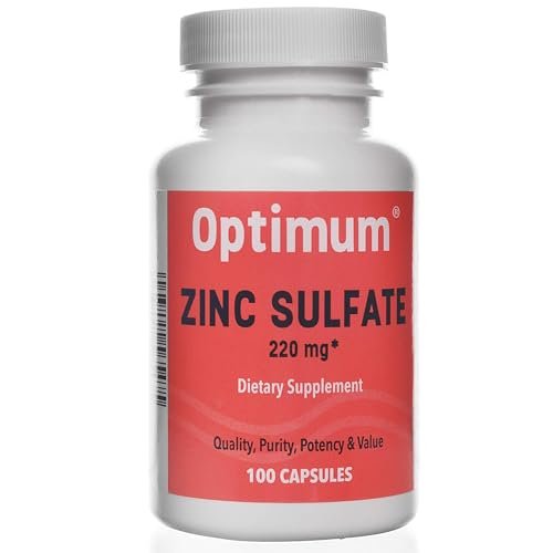 WELMATE Zinksulfat 220 mg – 100 Kapseln, Nahrungsergänzungsmittel