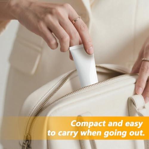 20 Stück 30ml 1oz Nachfüllbare Quetschflaschen, Weiche Plastik Reisebehälter mit Klappdeckel, Leere Mini-Portionsflaschen für Lotion, Shampoo, Creme, Flüssige Toilettenartikel, Reiseutensilien