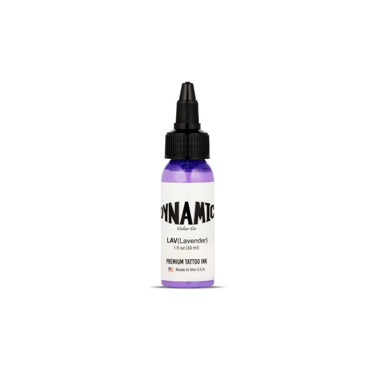 Dynamic Color Co. Lavendel Tattoo Farbe – Langanhaltend, Lebendig, sterilisiert, Hergestellt in USA, seit 1990 (30 ml Flasche)