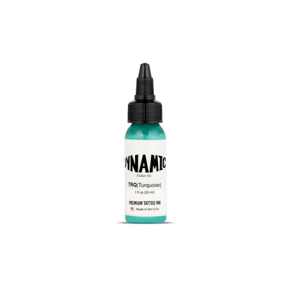 Dynamic Color Co Türkis Tattoo Farbe (30 ml Flasche): Lebendig, sterilisiert, vegan & in den USA hergestellt seit 1990 – Von Künstlern weltweit geschätzt