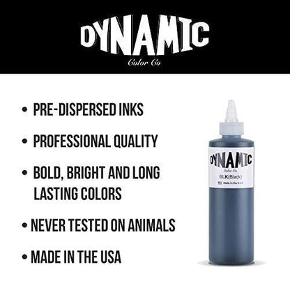 Dynamic Color Co - Violett Tattoo-Farbe, Hergestellt in den USA, Steril, Vegan, Seit 1990 (30 ml Flasche)