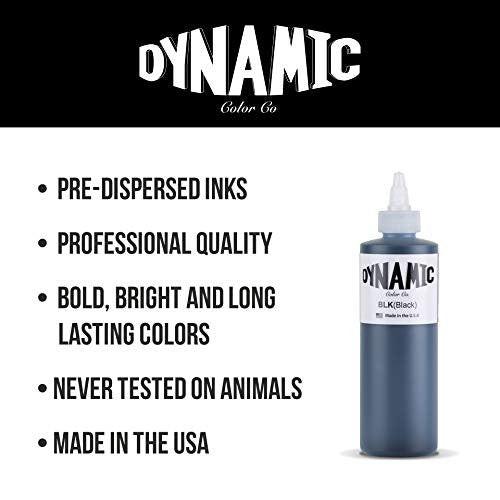 Dynamic Color Co - Violett Tattoo-Farbe, Hergestellt in den USA, Steril, Vegan, Seit 1990 (30 ml Flasche)
