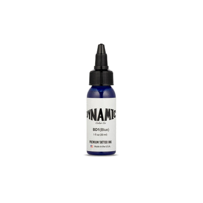 Dynamic Color Co Blau Tattoo Ink (30ml Flasche): Lebendig, sterilisiert, vegan & in den USA hergestellt seit 1990 – Von Künstlern weltweit geschätzt