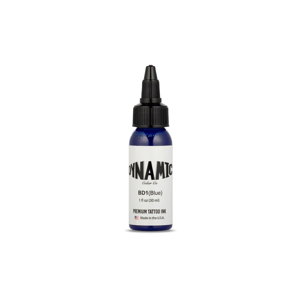 Dynamic Color Co Blau Tattoo Ink (30ml Flasche): Lebendig, sterilisiert, vegan & in den USA hergestellt seit 1990 – Von Künstlern weltweit geschätzt