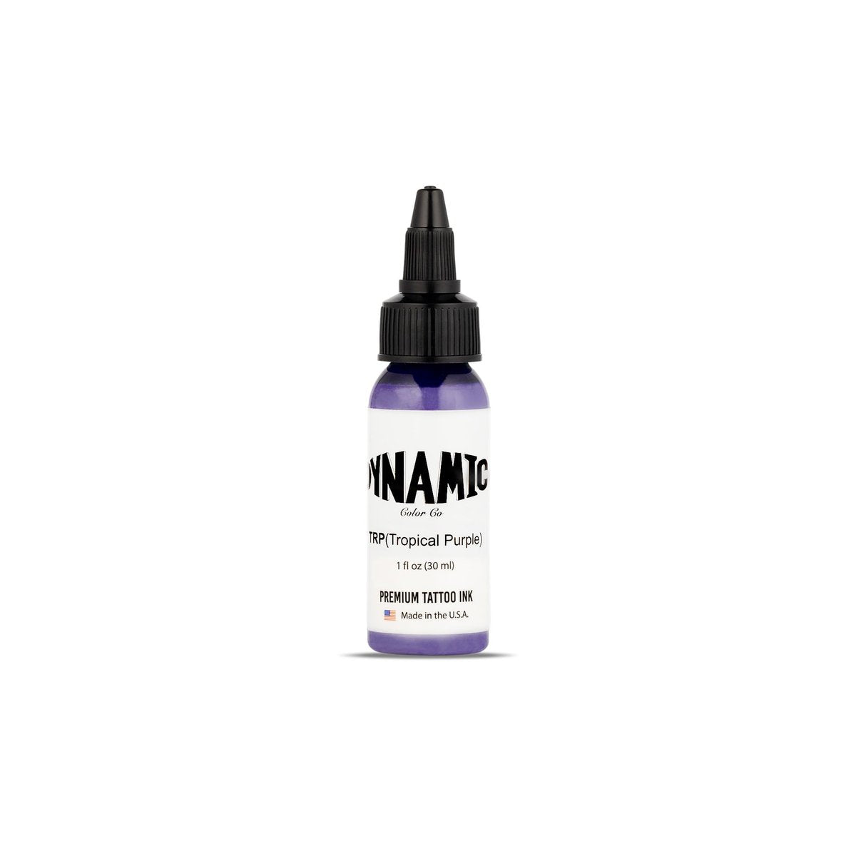 Dynamic Color Co Tropical Purple Tattoo-Farbe, 30ml Flasche: sterilisiert, vegan & in den USA hergestellt seit 1990 – von Künstlern weltweit geschätzt