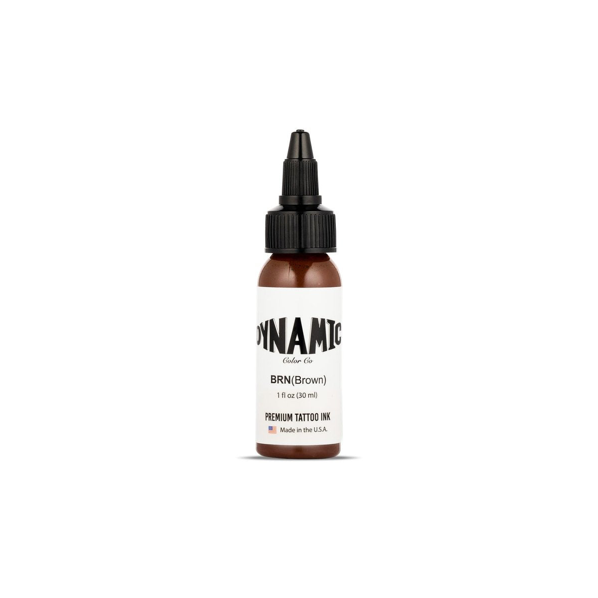 Dynamic Color Co. – Brown Tattoo Ink, 1oz, Hergestellt in den USA, Seit 1990, Sterilisiert, Vegan