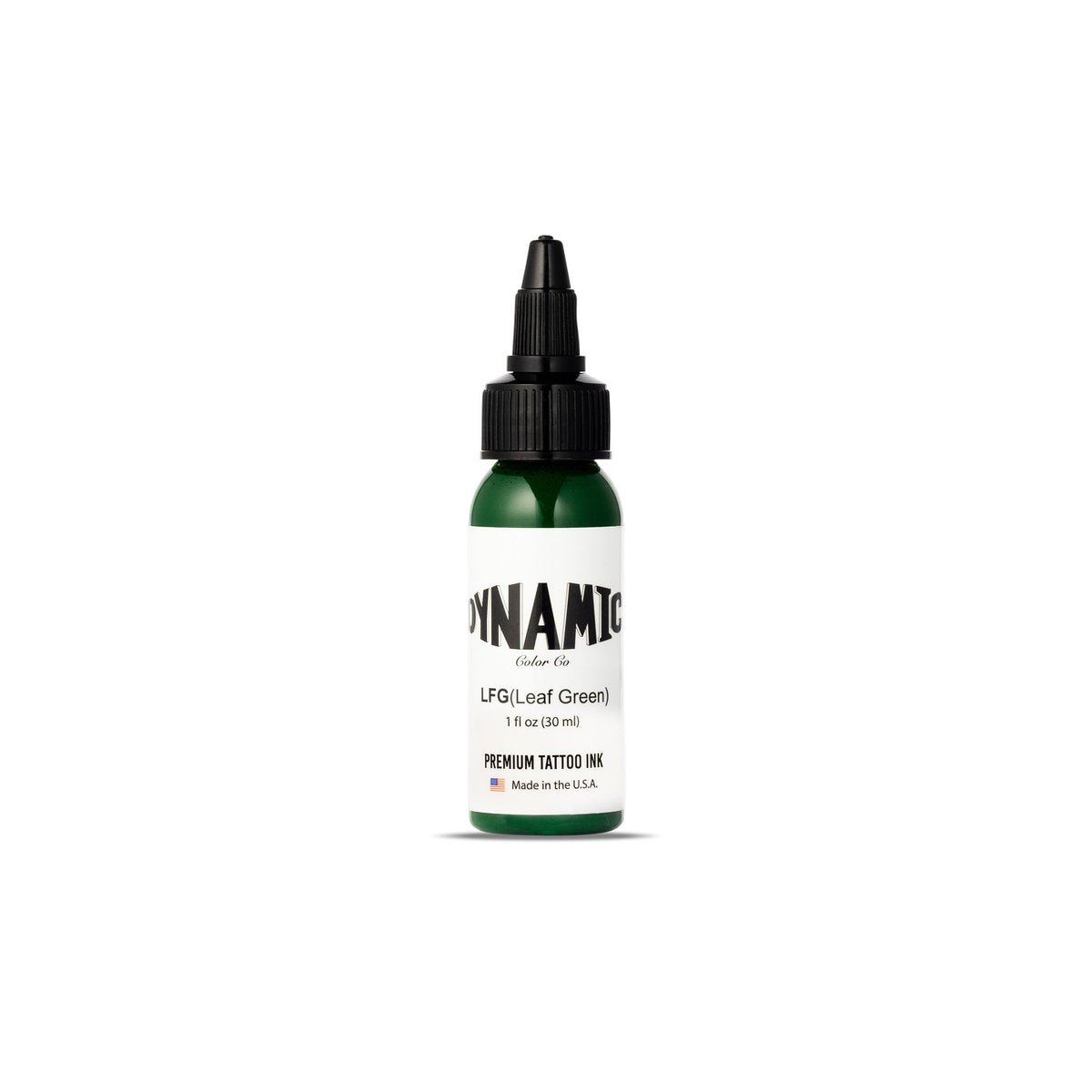 Dynamic Color Co. - Blattgrün Tattoo Farbe, Lang anhaltend lebendige Farbe, sterilisiert, hergestellt in den USA, seit 1990 (30 ml Flasche)