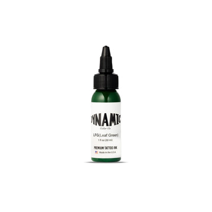 Dynamic Color Co. - Blattgrün Tattoo Farbe, Lang anhaltend lebendige Farbe, sterilisiert, hergestellt in den USA, seit 1990 (30 ml Flasche)