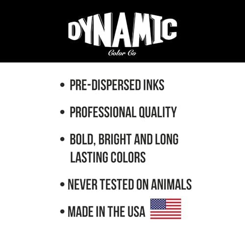 Dynamic Color Co Electric Blue Tattoo Farbe – 1 oz, sterilisiert, Hergestellt in den USA seit 1990