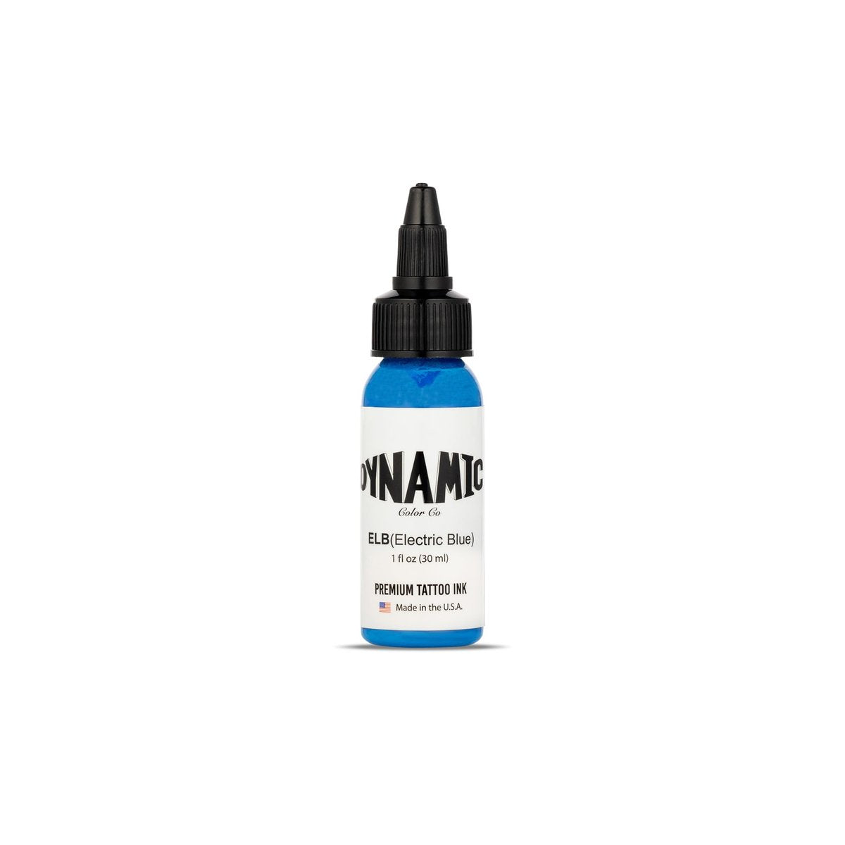 Dynamic Color Co Electric Blue Tattoo Farbe – 1 oz, sterilisiert, Hergestellt in den USA seit 1990
