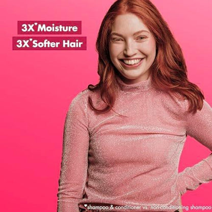 Love Beauty and Planet Vegan Collagen Feuchtigkeitsshampoo Murumurubutter & Rose 4er-Pack für coloriertes Haar, 400 ml