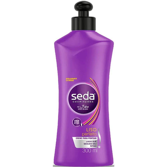 Seda Linha Liso Perfeito Creme para Pentear 300 ml – Perfekte Kämmbarkeit und glatte Haare