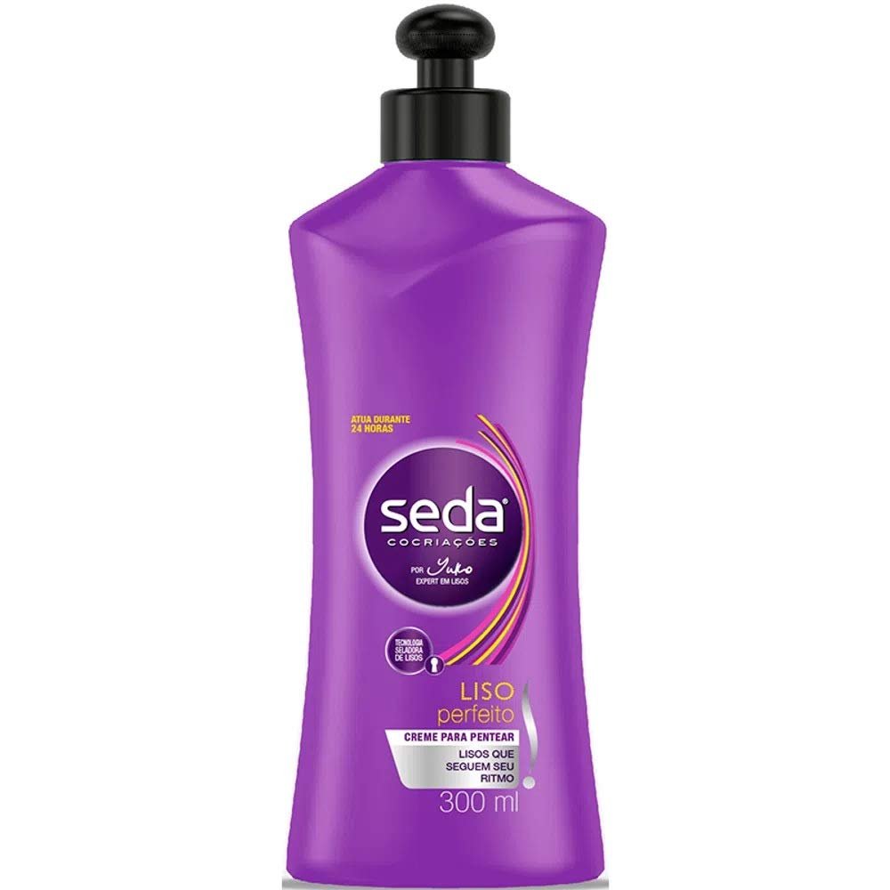 Seda Linha Liso Perfeito Creme para Pentear 300 ml – Perfekte Kämmbarkeit und glatte Haare