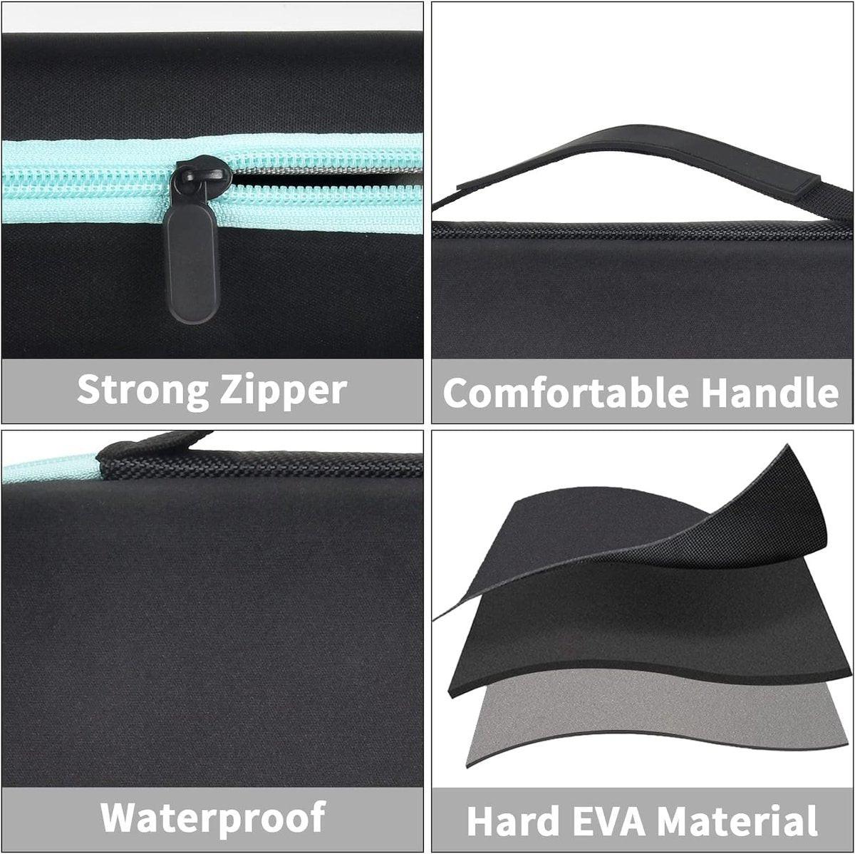 GWCASE Aufbewahrungstasche kompatibel mit NuDerma, Houzzi, UUPAS, DARSONVAL, TUMAKOU, NewWay Hochfrequenzgerät – Tragbare professionelle Hautpflegegerätetasche (nur Box)