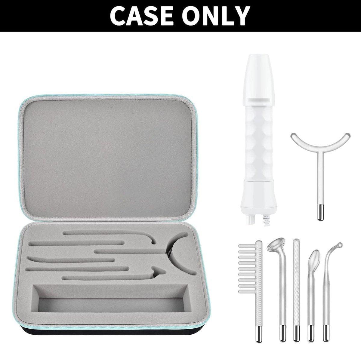 GWCASE Aufbewahrungstasche kompatibel mit NuDerma, Houzzi, UUPAS, DARSONVAL, TUMAKOU, NewWay Hochfrequenzgerät – Tragbare professionelle Hautpflegegerätetasche (nur Box)
