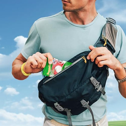 BuggyBands 12er-Pack Mückenarmbänder – Mückenschutz für Erwachsene und Kinder – einzeln verpackt, DEET-frei, natürlich, wasserdicht – Citronella-Armbänder für Camping und Wandern