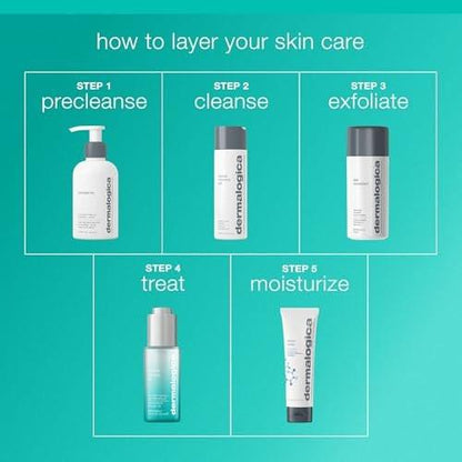 Dermalogica Retinol Clearing Oil Face Serum mit Salicylsäure – Anti-Aging Akne Behandlung für klarere, strahlende Haut über Nacht, 30 ml