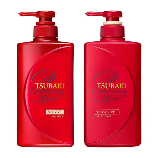 Tsubaki Moist Shampoo und Conditioner Set – Feuchtigkeitsspendende Pflege für geschmeidiges Haar