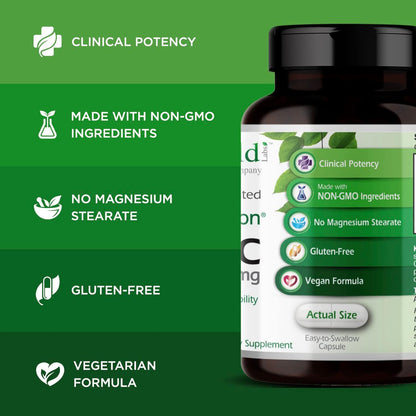 EMERALD LABS Zink 25mg – Immununterstützung, Verdauungsgesundheit, Schutz vor oxidativem Stress – mit Zinkbisglycinat – vegan & glutenfrei – 90 pflanzliche Kapseln