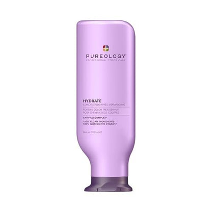 Pureology Hydrate Conditioner – Feuchtigkeitsspendender Conditioner für trockenes oder coloriertes Haar, 9 Fl Oz