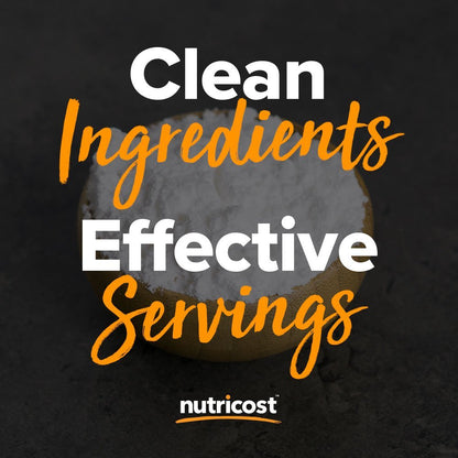 Nutricost L-Prolin Pulver 250g – 2.000 mg pro Portion, Non-GMO