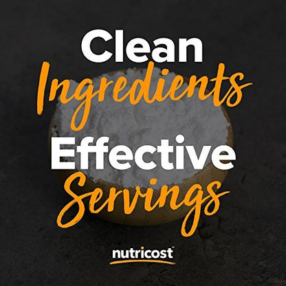 Nutricost L-Prolin Pulver 250g – 2.000 mg pro Portion, Non-GMO