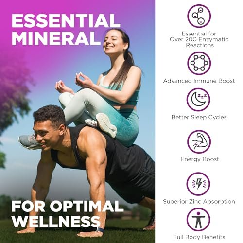 Nutrivein Premium Zinkpicolinat 100mg - 120 Kapseln für Erwachsene: Hochabsorbierendes Zinkpicolinat Nahrungsergänzungsmittel - Essentielle Nährstoffe für das allgemeine Wohlbefinden - Maximale Bioverfügbarkeit