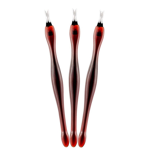 3-teiliges professionelles Nagelhautmesser-Set – Nagelhautschieber, Nagelhautmesser und Nagelhautentferner für die Nagelpflege
