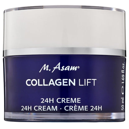M. Asam Collagen Lift 24h Gesichtscreme – Anti-Aging Feuchtigkeitscreme für einen Kollagen-Boost, leichte & nährende Gesichtspflege für feste Konturen, Widerstandskraft & Elastizität, 50 ml