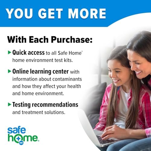 Safe Home® DIY Bakterien im Wasser Testkit – Ergebnisse in nur 6 Stunden – Erkennt 50 verschiedene Arten von coliformen Bakterien – EPA-Labor-zertifiziert – Hergestellt in den USA – (1 Packung)