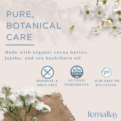 Femallay Bio-Vaginalzäpfchen – Blaubeere – Feuchtigkeitsspender und Erfrischer – 14 Stück + Applikator