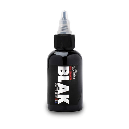 Allegory Tattoo Ink – Blak, Premium Schwarze Tattoo Farbe, Ideal für Linien und Schattierungen, Glattes, Konsistentes Pigment, Vegan-Freundlich, Organische Tinte, Hergestellt in den USA, 60 ml