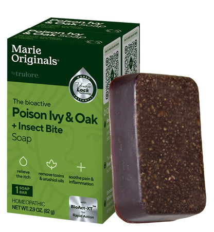 Marie Originals Poison Ivy Seife Bar | Natürliche Behandlung gegen Giftefeu | Anti-Juckreiz Reinigungsseife für Giftefeu, Gifteiche & Giftsumach | Beruhigt & lindert Hautausschläge | 2er-Pack (2 x 82 g)