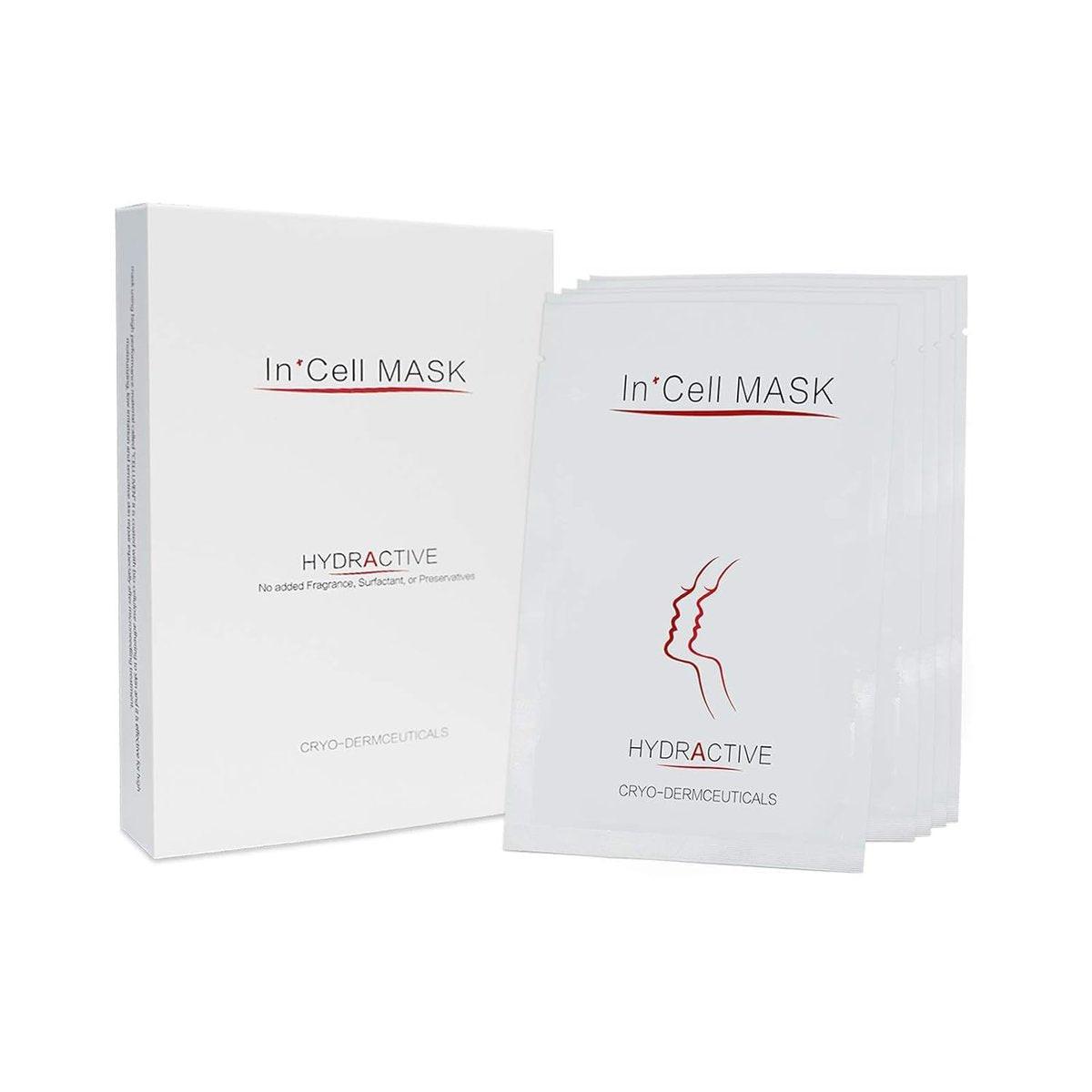 Koi Beauty Beruhigende Maske nach Microneedling – Kühlende & tiefenhydratisierende Tuchmaske zur Rötungsminderung nach Dermaroller- oder Microneedling-Behandlung, beruhigende Gesichtspflege – 5er Pack