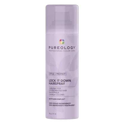 Pureology Style + Protect Lock It Down Haarspray für coloriertes Haar, maximaler Halt, 311 g