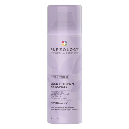 Pureology Style + Protect Lock It Down Haarspray für coloriertes Haar, maximaler Halt, 311 g