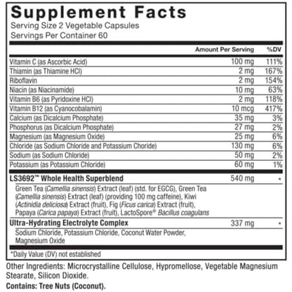 Force Factor ProbioSlim Essentials zur Gewichtsabnahme – Abnehmpillen für Frauen, Stoffwechsel-Booster, Appetitzügler mit Probiotika, Präbiotika, Elektrolyten & Grüntee-Extrakt, 120 Kapseln