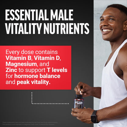 Force Factor Test X180 Boost – 9-in-1 Testosteron-Booster für Männer mit D-Asparaginsäure, Bor, Bockshornklee, Tribulus Terrestris & zumXR – 120 Tabletten